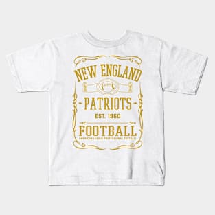 Vintage Patriots American Football Kids T-Shirt